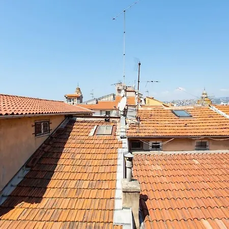 Appartement L16 Malonat Vieux 1 Min Mer/ 2 Chbres & Ac Nice
