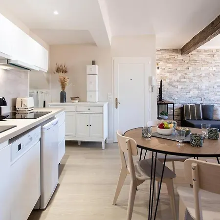 L16 Malonat Vieux 1 Min Mer/ 2 Chbres & Ac Apartament