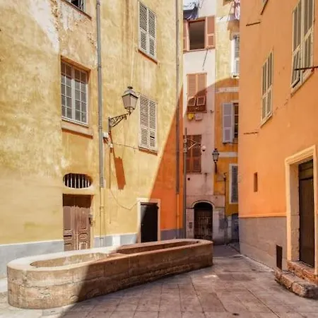 L16 Malonat Vieux 1 Min Mer/ 2 Chbres & Ac 尼斯