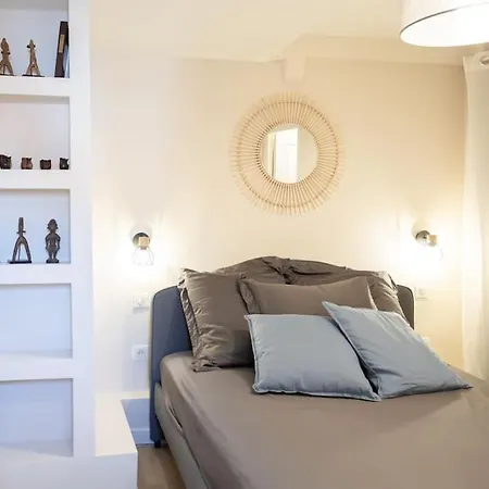 L16 Malonat Vieux 1 Min Mer/ 2 Chbres & Ac * 尼斯
